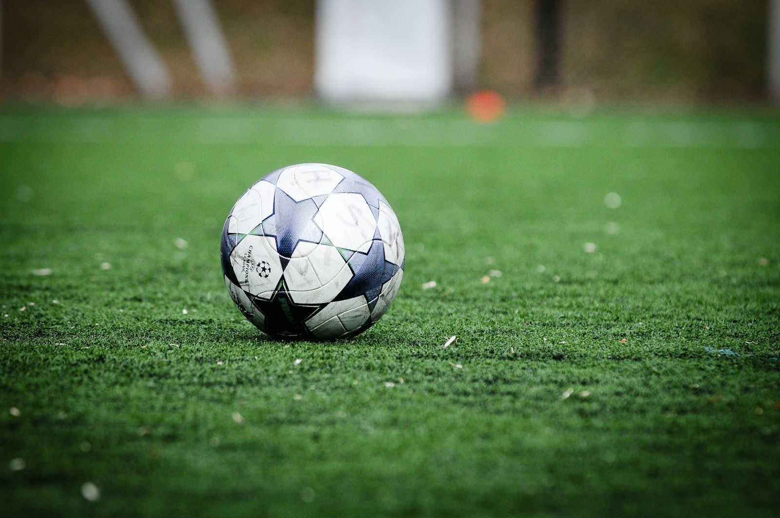 Bal op het veld